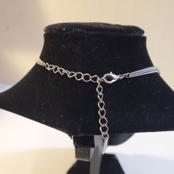 Necklace with Pendant  silver tone - Picture 6 of 8